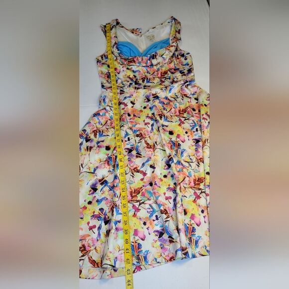 Lindy Bop Ophelia Kaleidoscope Dress 50s Inspired Rockabilly Whimsical Pin-Up - Picture 13 of 13